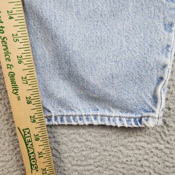 Vtg Levis 560 Mens 36x31 Loose Fit Tapered  Leg Jeans Light Wash Grunge Skater - Picture 7 of 11